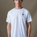 CAMISETA POODLE DOG BLANCA