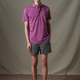 POLO PIMA COTTON BURDEOS