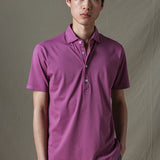 POLO PIMA COTTON BURDEOS