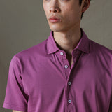 POLO PIMA COTTON BURDEOS