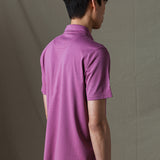POLO PIMA COTTON BURDEOS