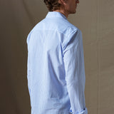 CAMISA BOLERA RAYA CELESTE
