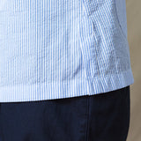 CAMISA BOLERA RAYA CELESTE