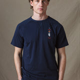 CAMISETA POODLE DOG MARINO