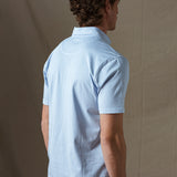 POLO PIMA COTTON CELESTE
