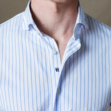 CAMISA RAYAS INDIGO