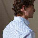 CAMISA RAYAS INDIGO