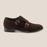 HANNOVER BROWN SUEDE MONK STRAP