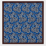 ASTRATTO BROWN POCKET SQUARE
