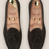 MILUCA BROWN SUEDE LOAFER