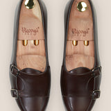 ZAPATO MÓNACO PIEL MARRÓN