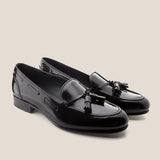HUNTER BLACK LEATHER LOAFER