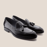 STOCKHOLM BLACK LEATHER LOAFER