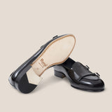 ZAPATO MÓNACO PIEL NEGRO