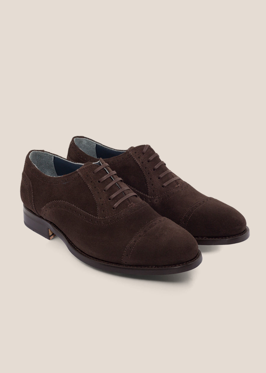 MUNICH BROWN SUEDE SHOE