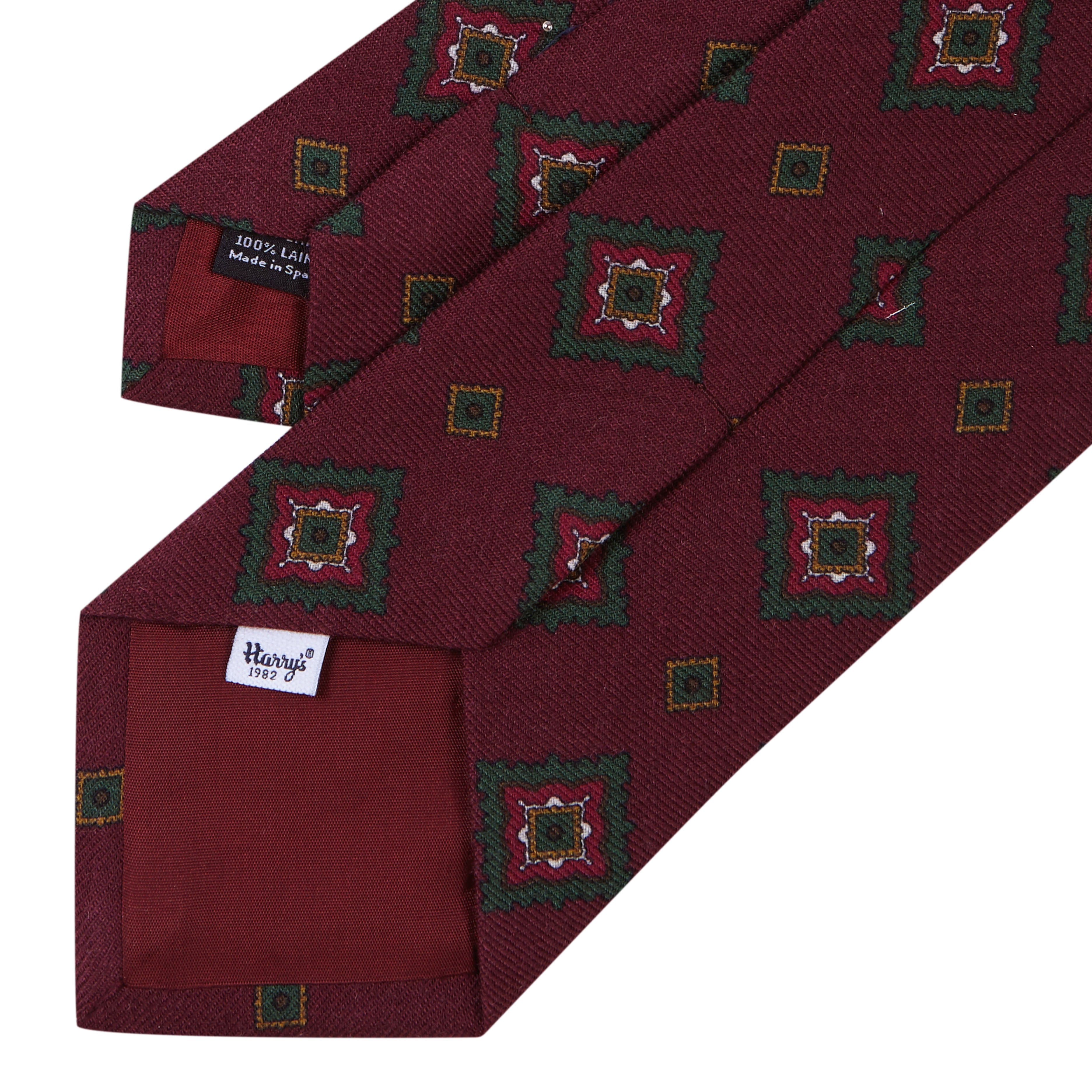 FURORE BURGUNDY TIE