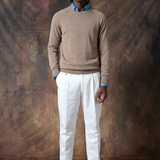 JERSEY CR LANA MERINO BEIGE