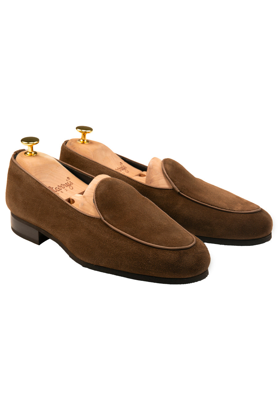 ARISTO NUT SUEDE BELGIAN LOAFER