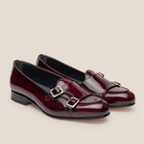 ZAPATO MÓNACO PIEL BURDEOS