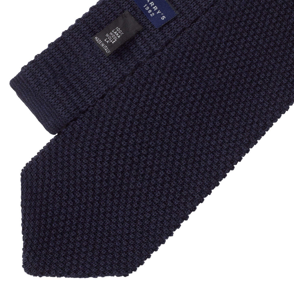 NAVY KNIT TIE