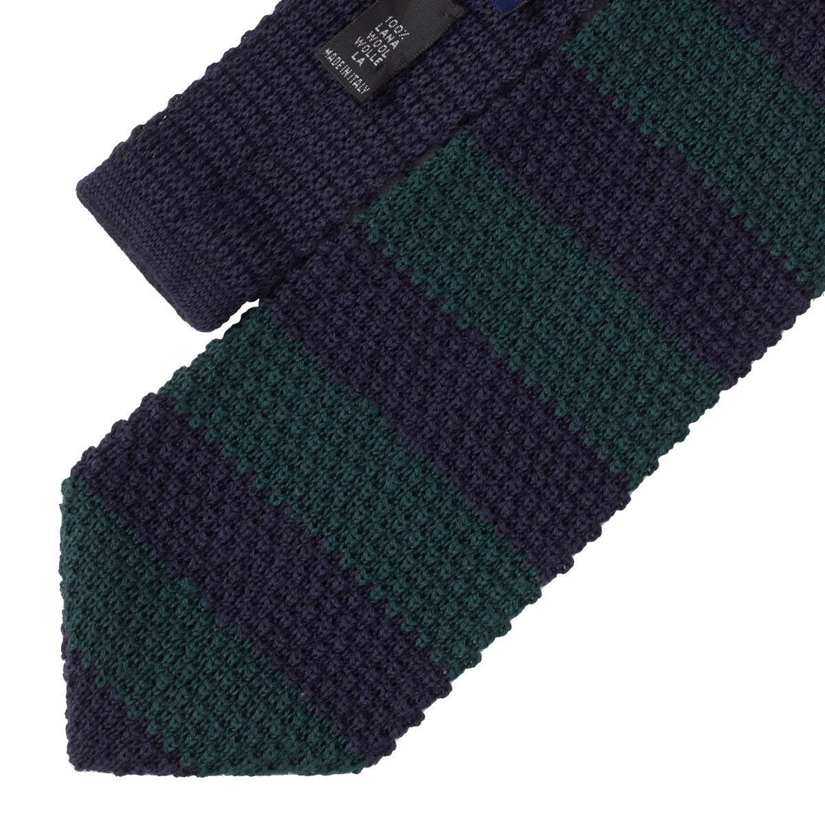 CORBATA PUNTO RAYA VERDE