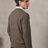 JERSEY PICO ALGODON TOPO