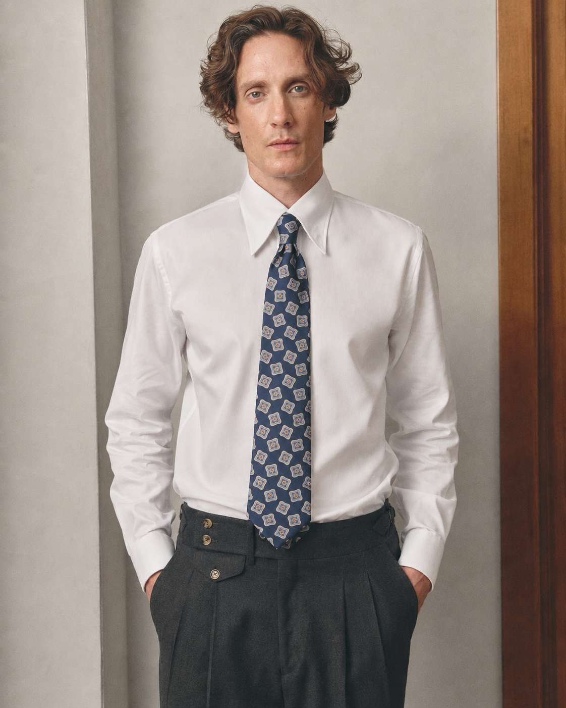WALL STREET WHITE SHIRT