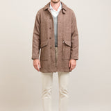 TRENCH COAT ESPIGA CAMEL