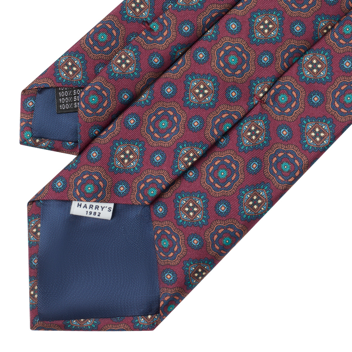 CORBATA VALENZA BURGUNDY