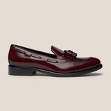 STOCKHOLM BURGUNDY LEATHER LOAFER