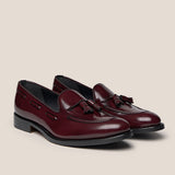 STOCKHOLM BURGUNDY LEATHER LOAFER