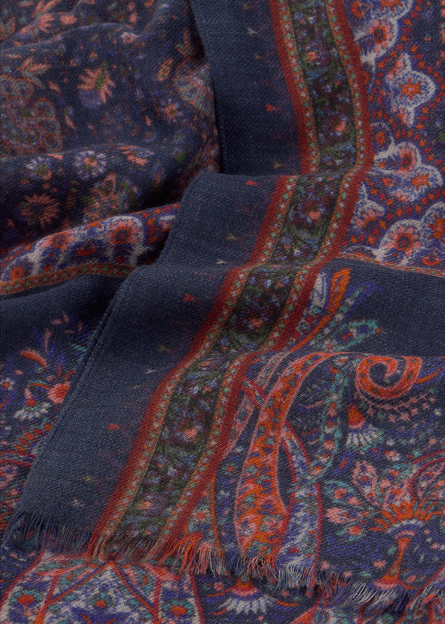 PALERMO NAVY SCARF
