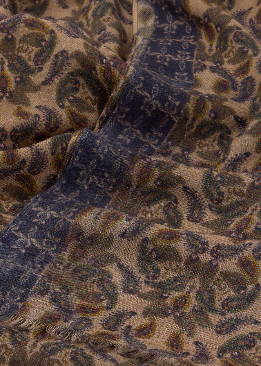 SONDRIO CAMEL SCARF