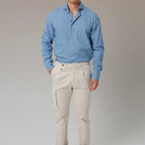 PANTALON CARGO ESTRUCTURA BEIGE