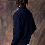 SOBRECAMISA ALGODÓN MARINO