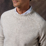 JERSEY MOTEADO BEIGE