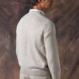 JERSEY MOTEADO BEIGE