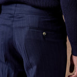 PANTALÓN CEÑIDOR RAYA DIPLOMÁTICA MARINO
