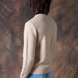 JERSEY TRENZAS BEIGE