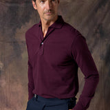 POLO RIMINI M/L BURDEOS
