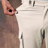 PANTALÓN CARGO NYLON BEIGE