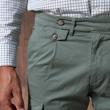 PANTALÓN CARGO CONFORT PINZAS KAKI
