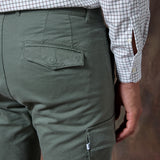 PANTALÓN CARGO CONFORT PINZAS KAKI