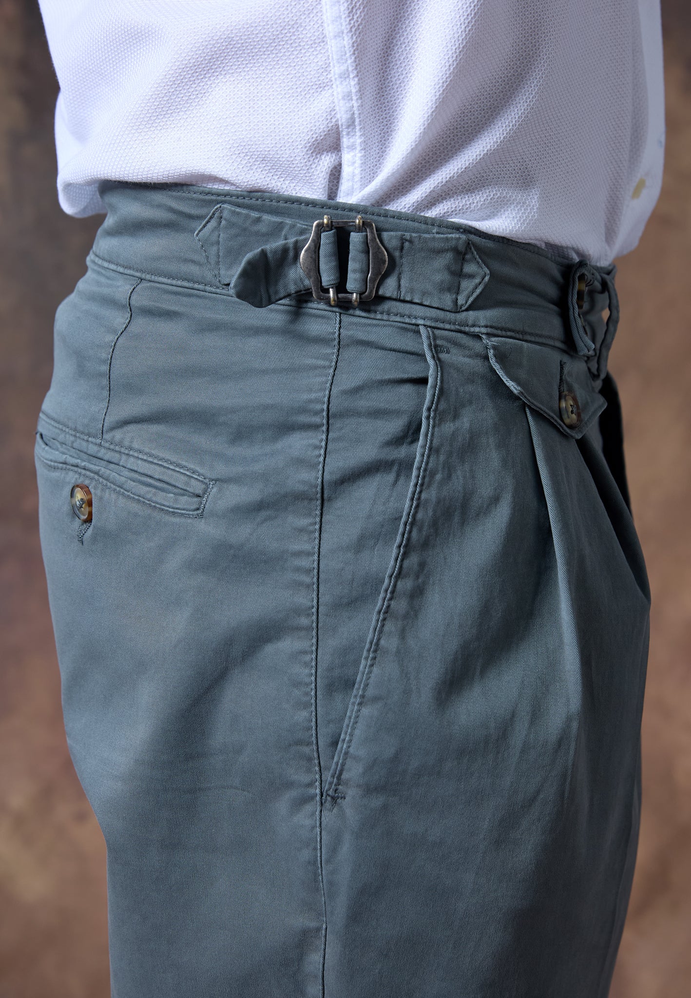 PREMIUM GREY COTTON CHINOS