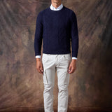 PANTALÓN CARGO CONFORT PINZAS BEIGE