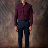 POLO RIMINI M/L BURDEOS