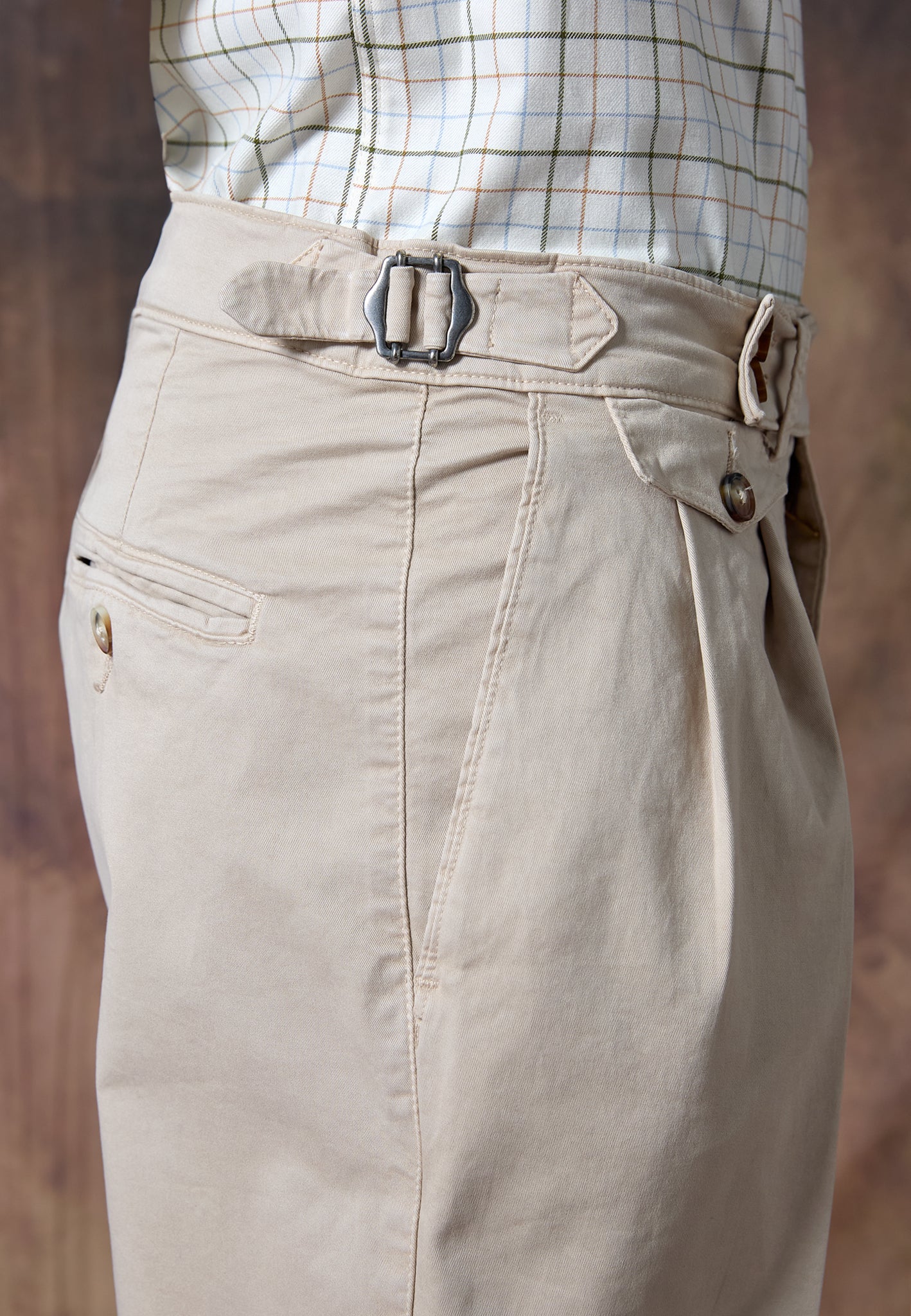 PREMIUM BEIGE COTTON CHINOS
