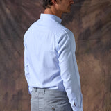 CAMISA CUADRILLÉ CELESTE
