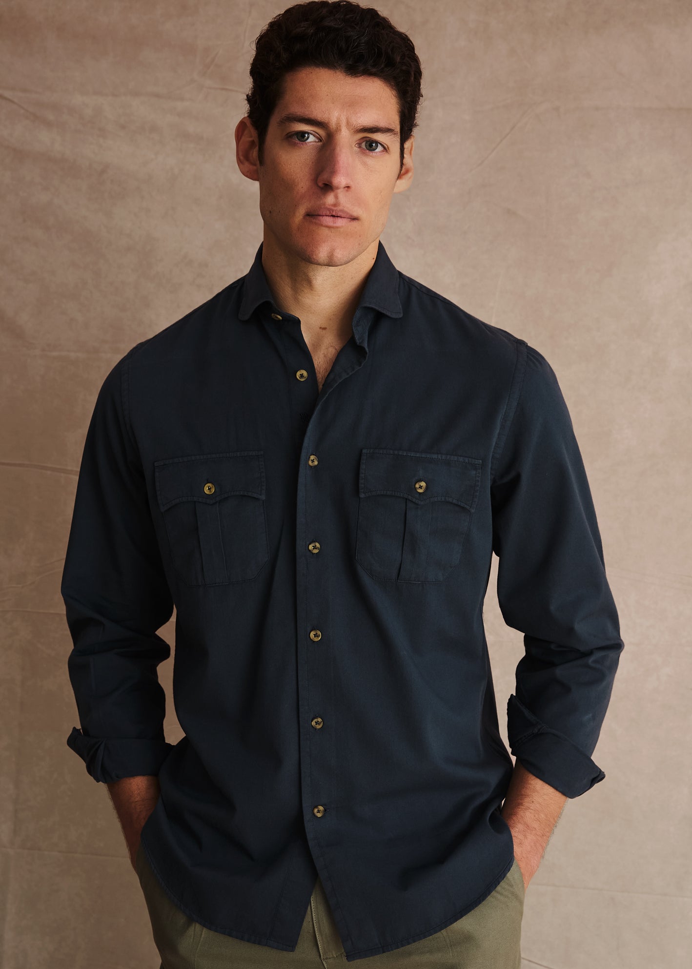 CAMISA NEW SAFARI AZUL