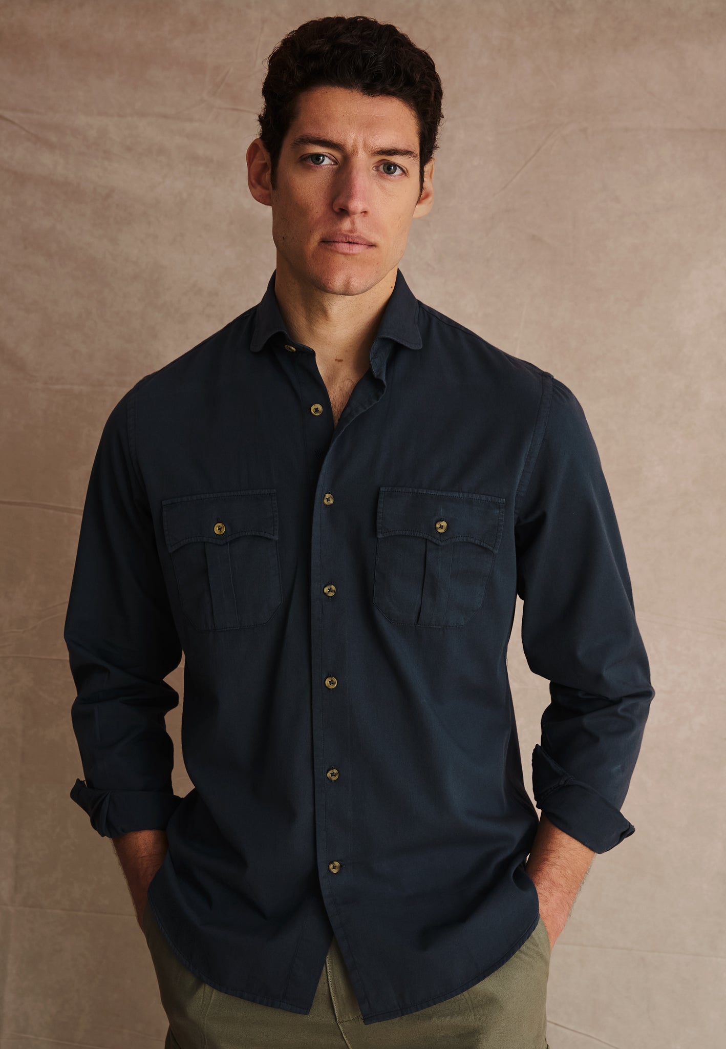 NEW SAFARI BLUE SHIRT
